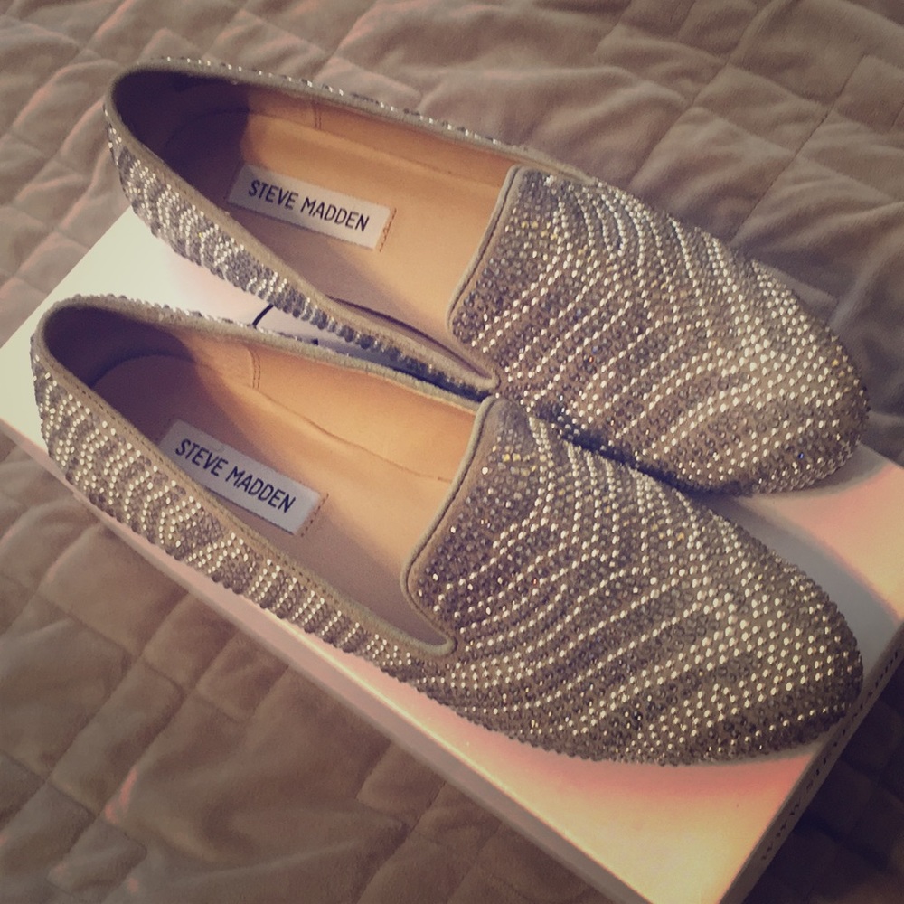 steve madden chain flats